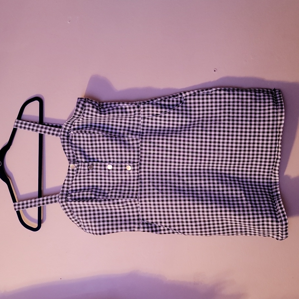 Mini dress black and white size 2xl